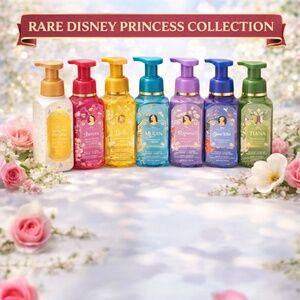 Bath & Body Works Disney Princess Soap Set Exclusive Collab NEW 7pc